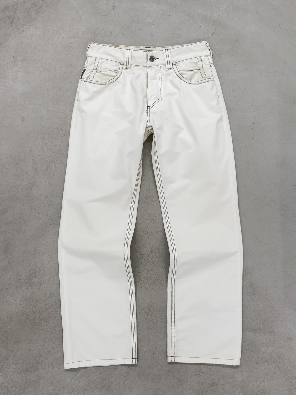 아르마니 진스 화이트 팬츠 상품이미지1