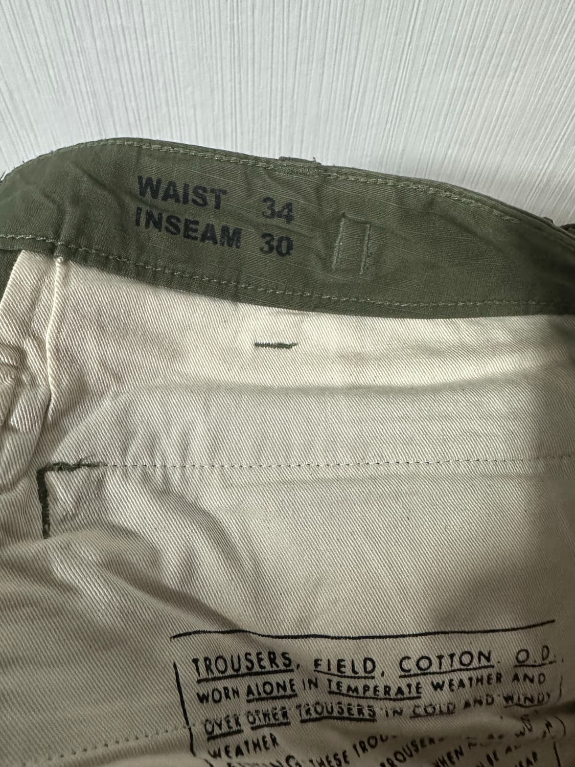 폴로랄프로렌 립스탑 카고팬츠 34/30 상품이미지5