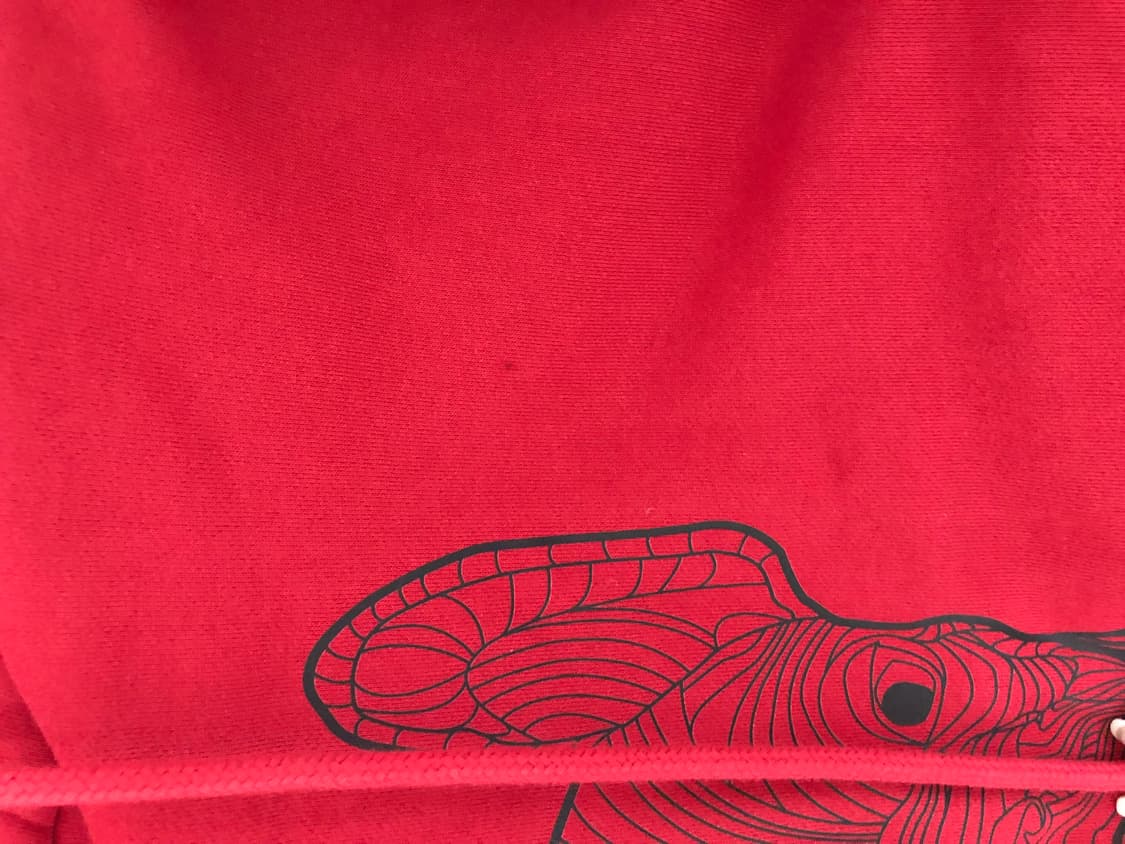 라이프워크 후드티(레드) 상품이미지6