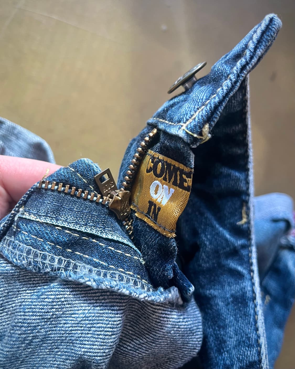 SLY スライ Vintage Washed Denim Hot Pants 상품이미지7
