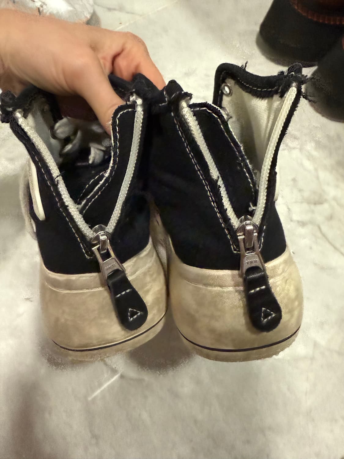 R13 하이탑 스니커즈 36사이즈 상품이미지4