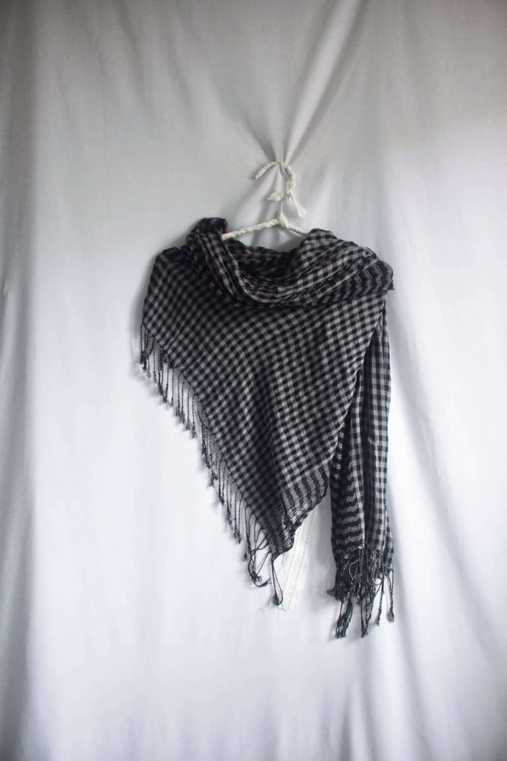 CHECK grunge shawl muffler 상품이미지2