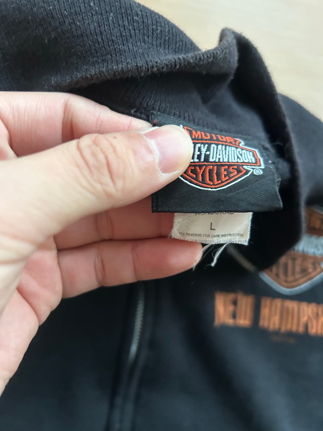 할리데이비슨 스웻집업 상품이미지5