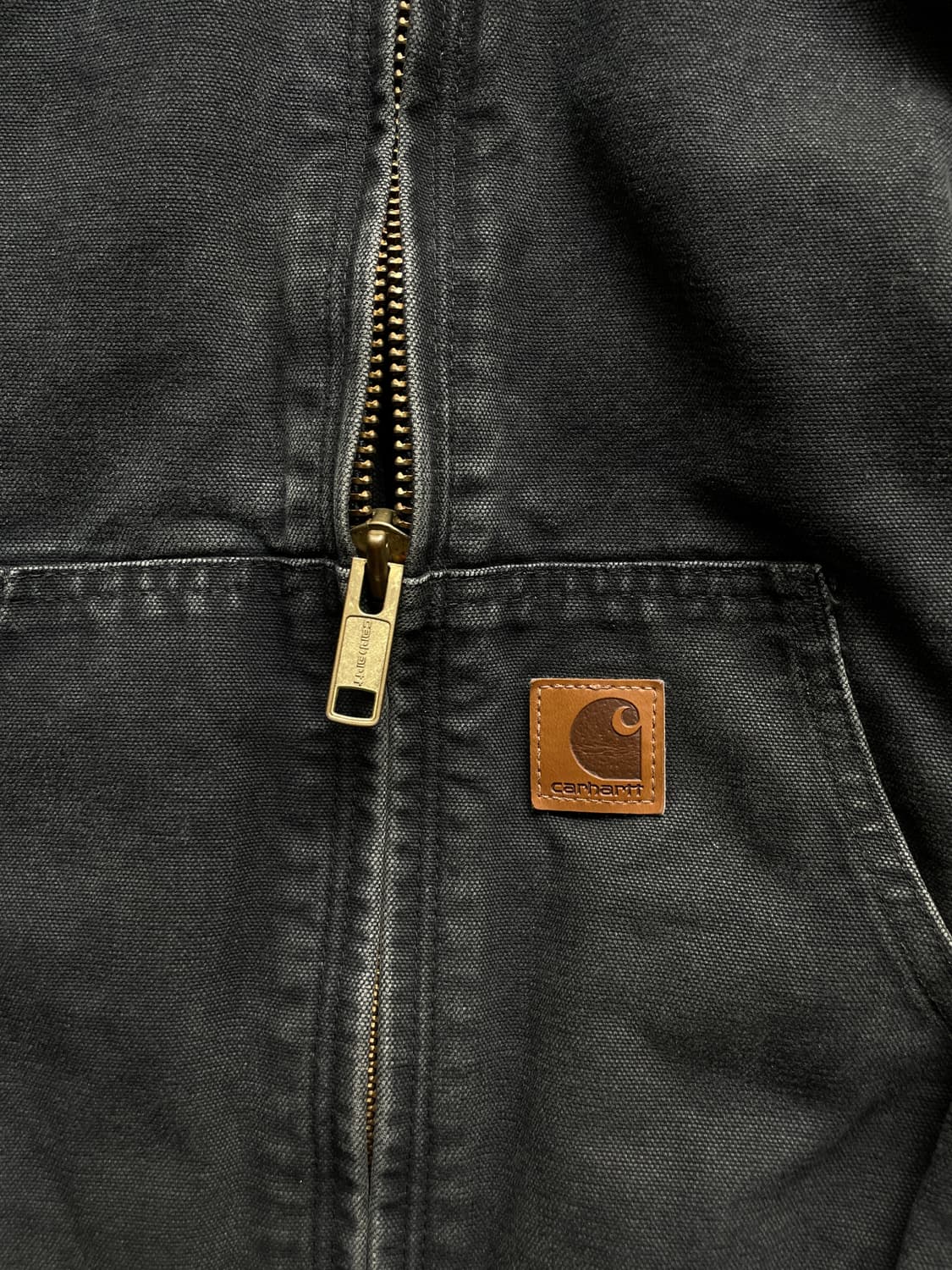 칼하트 j130 BLK 블랙 액티브 자켓 샌드스톤 carhartt 상품이미지4