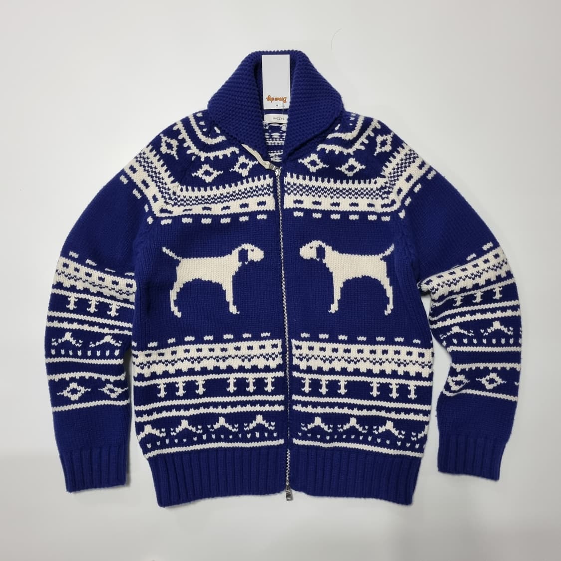 23fw 헤지스 자카트 코위찬 울 가디건 상품이미지1