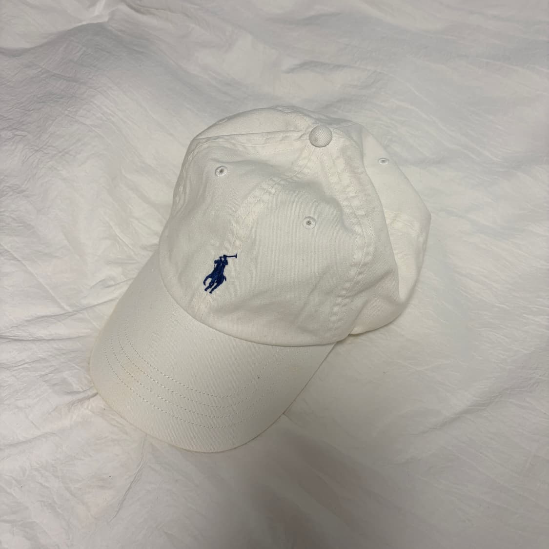 폴로 치노 베이스볼 캡 - 화이트 상품이미지2