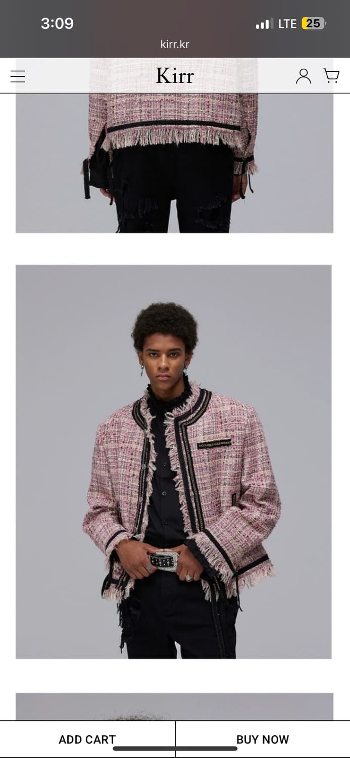 남자 트위드 재킷 tweed jacket 상품이미지3