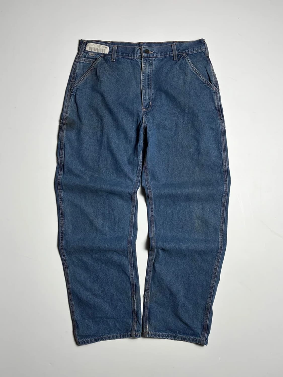 칼하트 백로고 빈티지 워크 데님 팬츠 R1350 상품이미지1