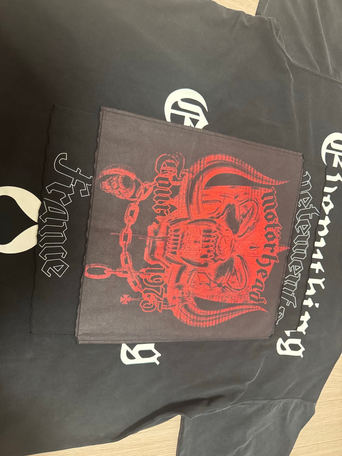 Vetements 베트멍 모터헤드 티셔츠 xs 상품이미지8