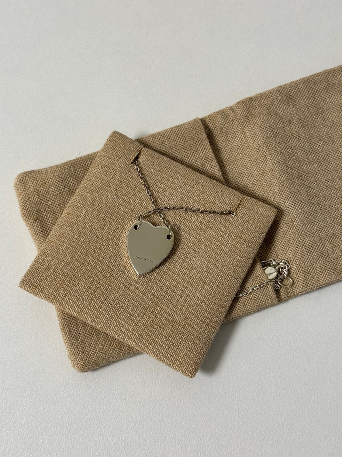 구찌 하트 펜던트 목걸이 상품이미지2