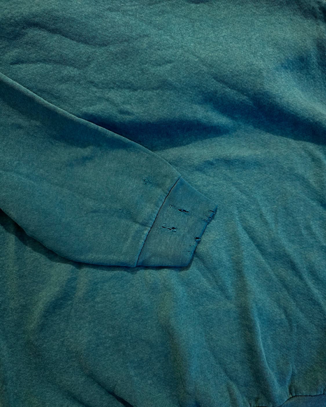 Fruit of The Loom Distressed Blank 스웻 셔츠 상품이미지4