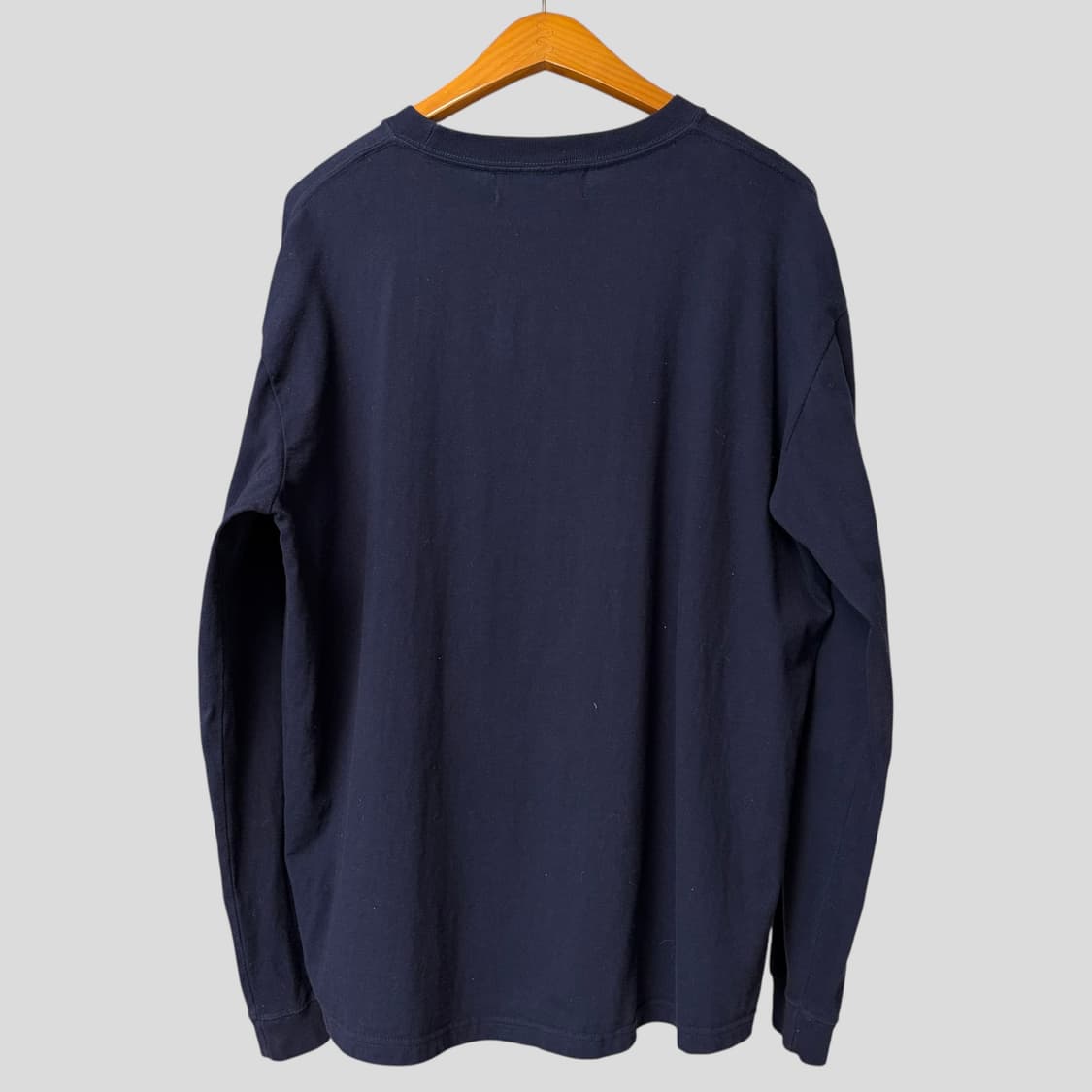 (XL)Left Alone 일러스트 자수 긴팔 티셔츠 상품이미지8