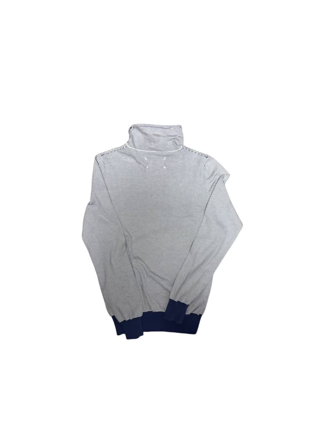 Maison Margiela 18SS 보더 패턴 하이넥 저지 니트 상품이미지2