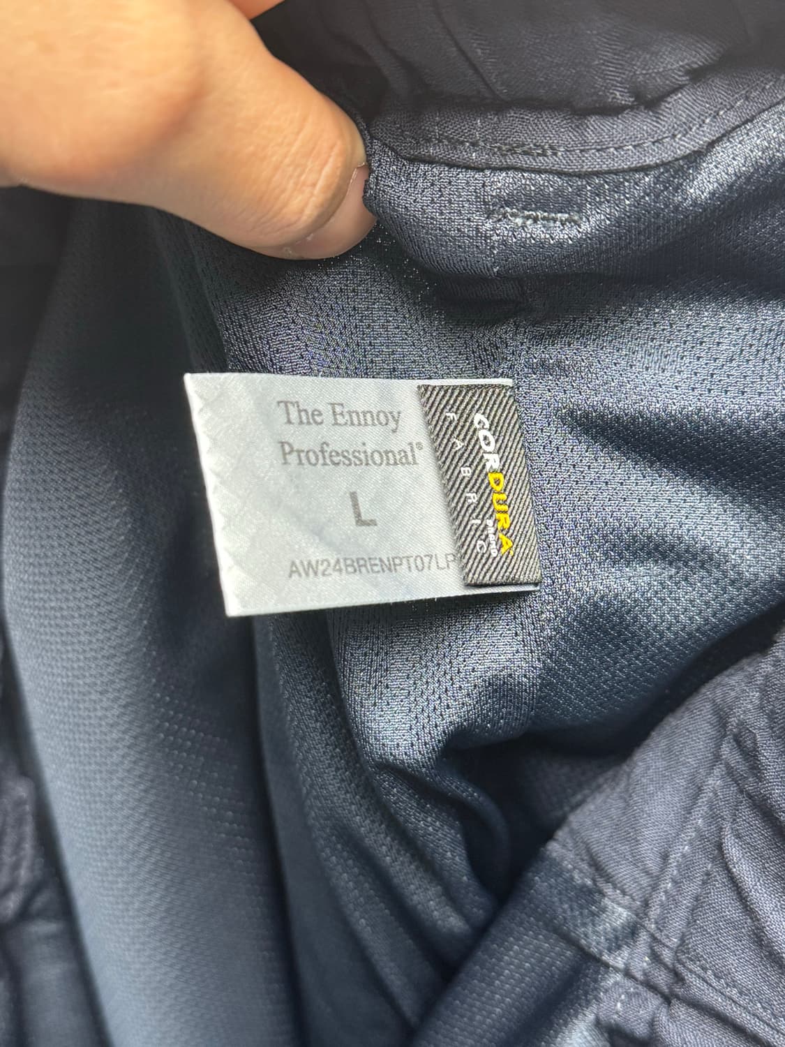 Ennoy 코듀라 울 블렌드 팬츠  상품이미지5