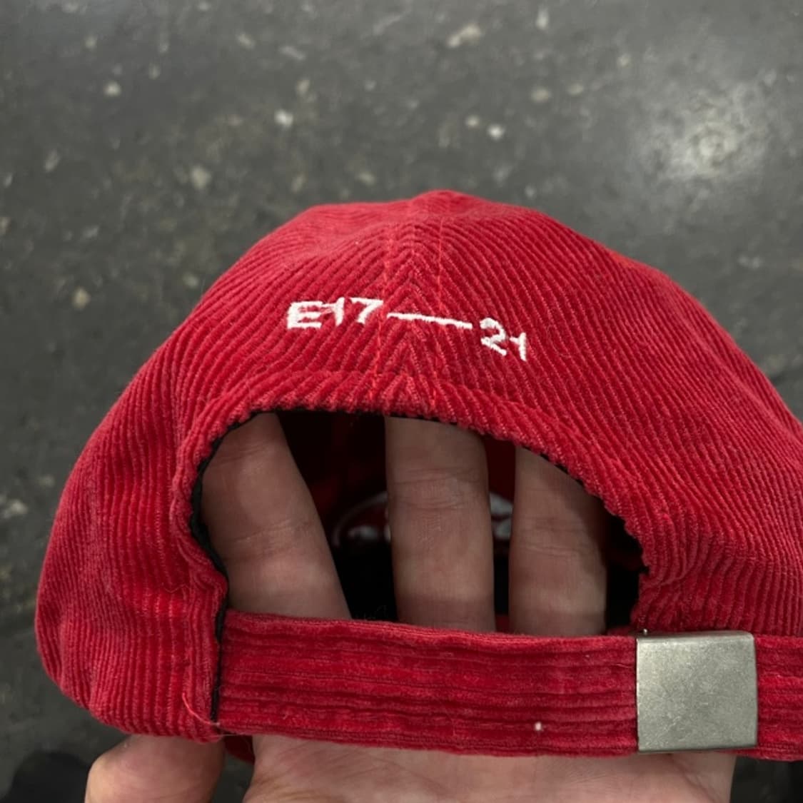 이미스 코듀로이 볼캡 (매장구매) 상품이미지2