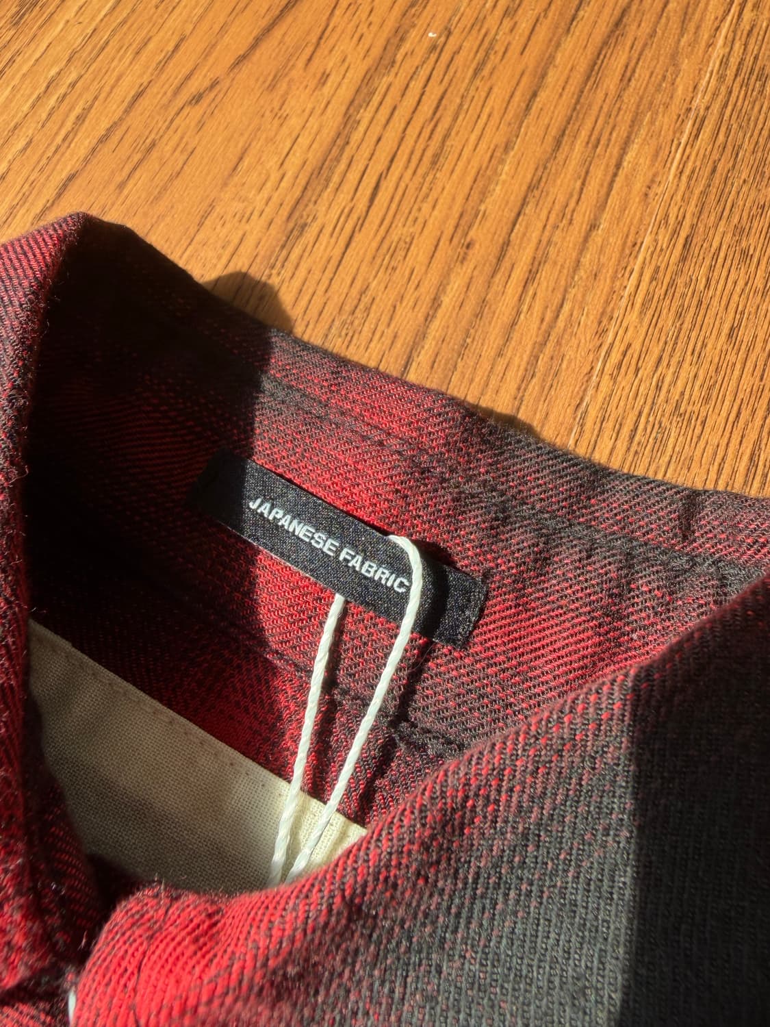 알썰틴 체크 롱 셔츠  R13 상품이미지4