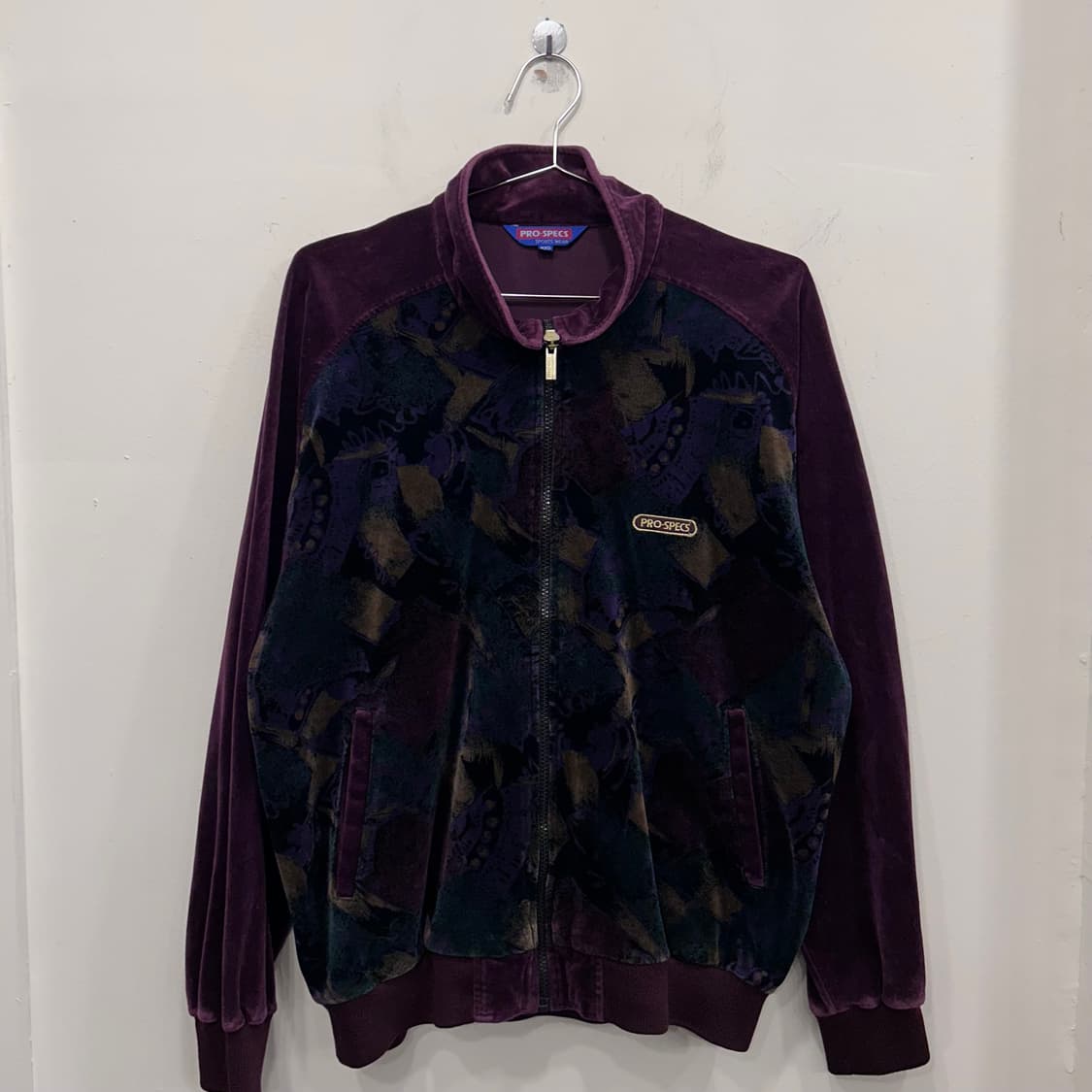 프로스펙스 올드스쿨 패턴 래글런 벨벳 져지 상품이미지2