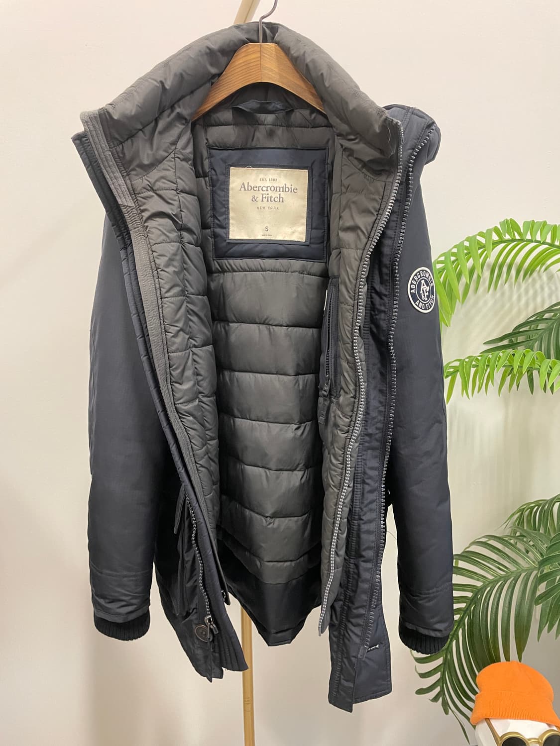 아베크롬비 패딩(네이비) 상품이미지8