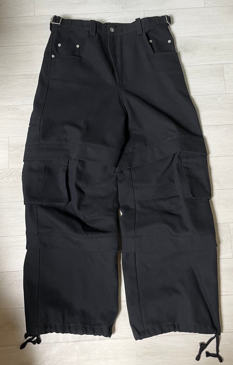 [2사이즈] 카미엔 타이탄 배기 팬츠 블랙 상품이미지3