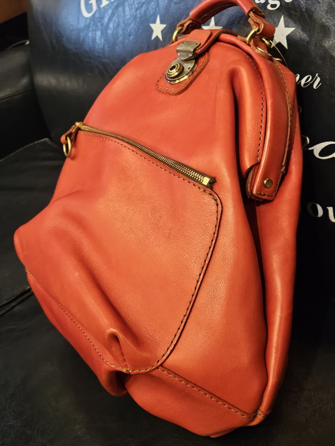 HERZ 헤르츠 완파쿠 류큐 메신저 백팩 (44X38X15)/ 10034 상품이미지3