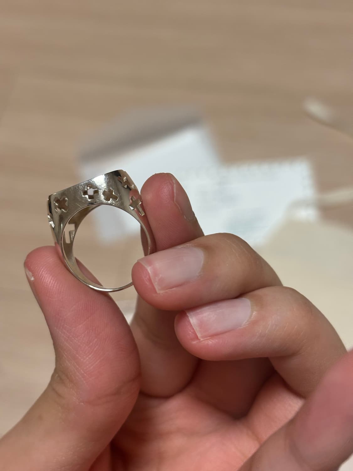 Keemsy Holley cross ring 10호 상품이미지5