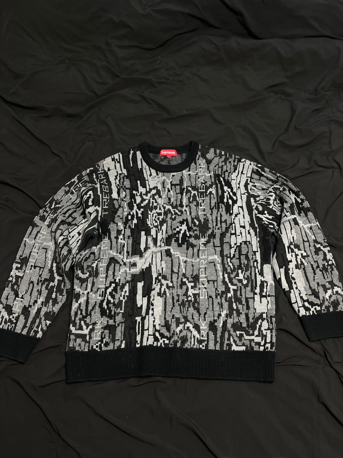 슈프림 크레바커 카모 스웨터 블랙 L 상품이미지1