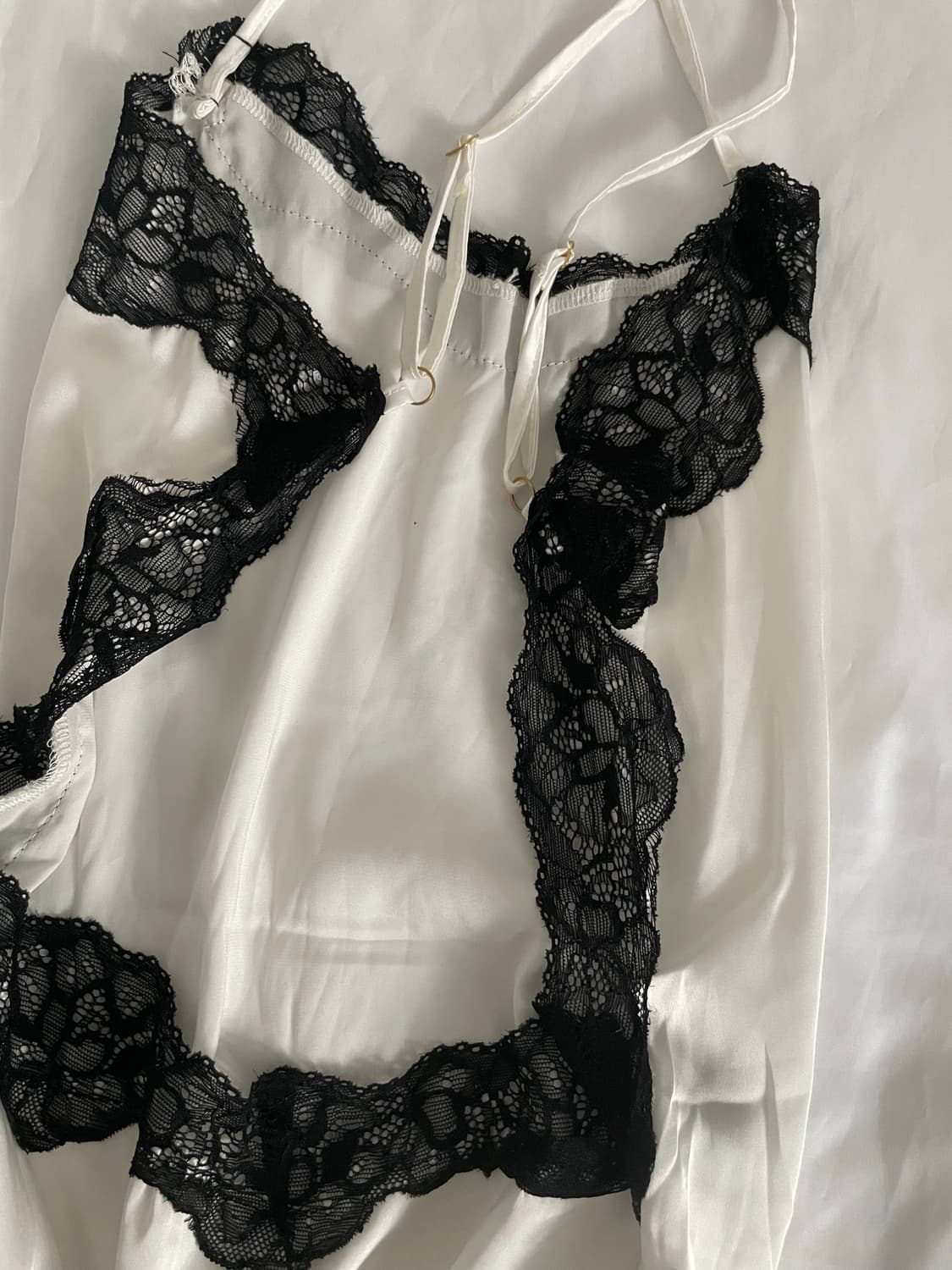 💚무료나눔💚 빈티지 y2k 레이스 슬립원피스 상품이미지3