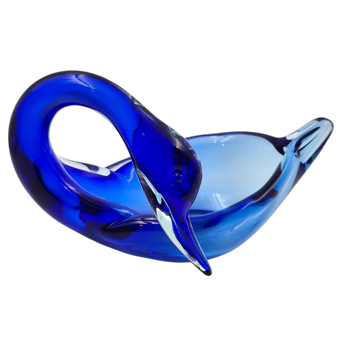 70s 이탈리아 무라노 핸드블로운 백조 트레이 상품이미지3