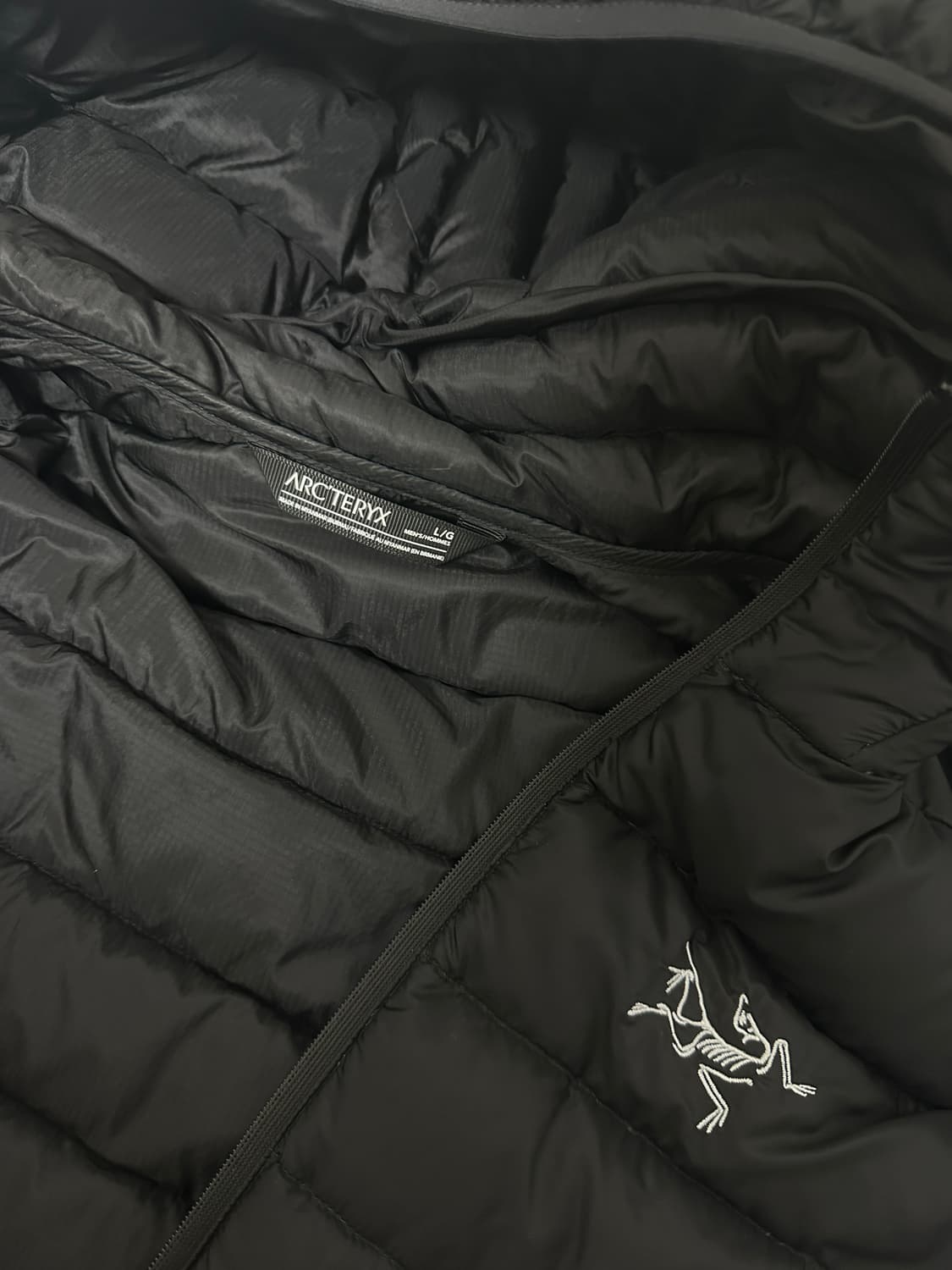 아크테릭스 세륨 후디 블랙 L 상품이미지3