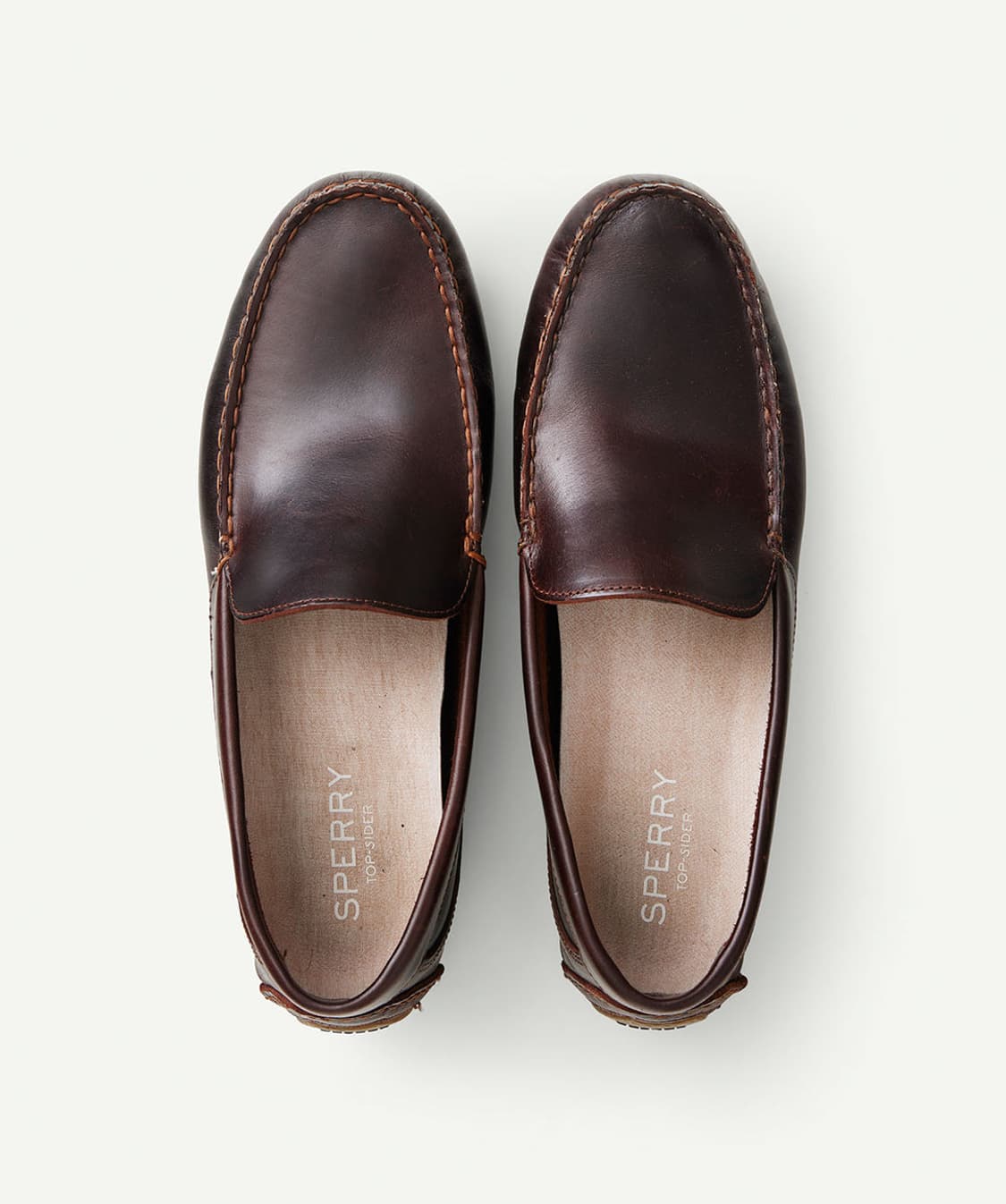 새제품275)스페리 100%레더 로퍼 구두 드라이빙슈즈 다멘포트 브라운 상품이미지2