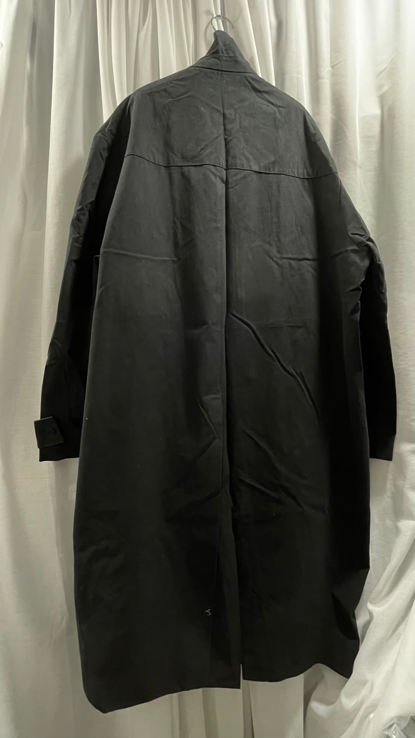 자라/ 롱 트렌치 코트 블랙/ L 상품이미지9