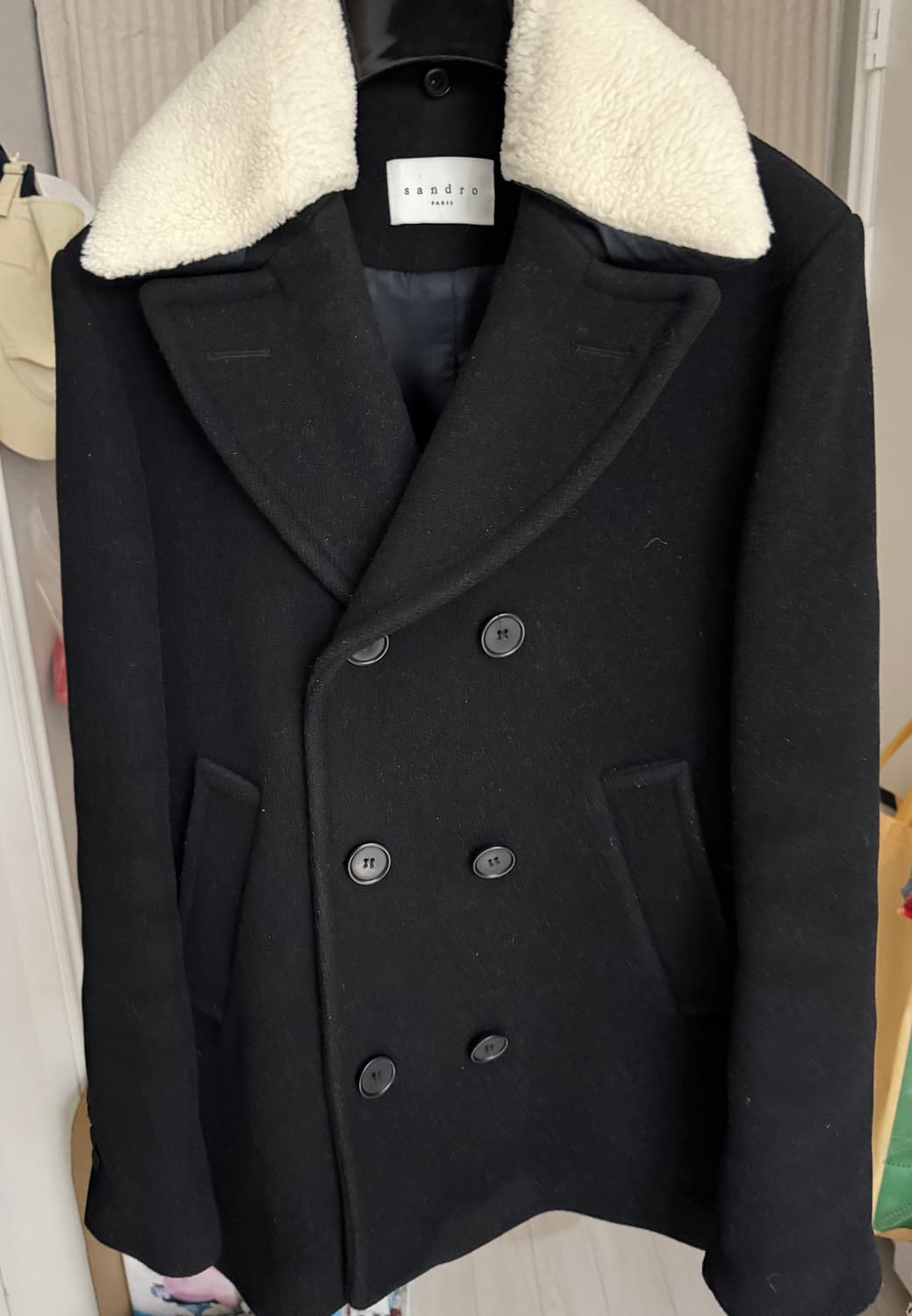 마지막가격 산드로옴므 p코트 더블코트 100 상품이미지1