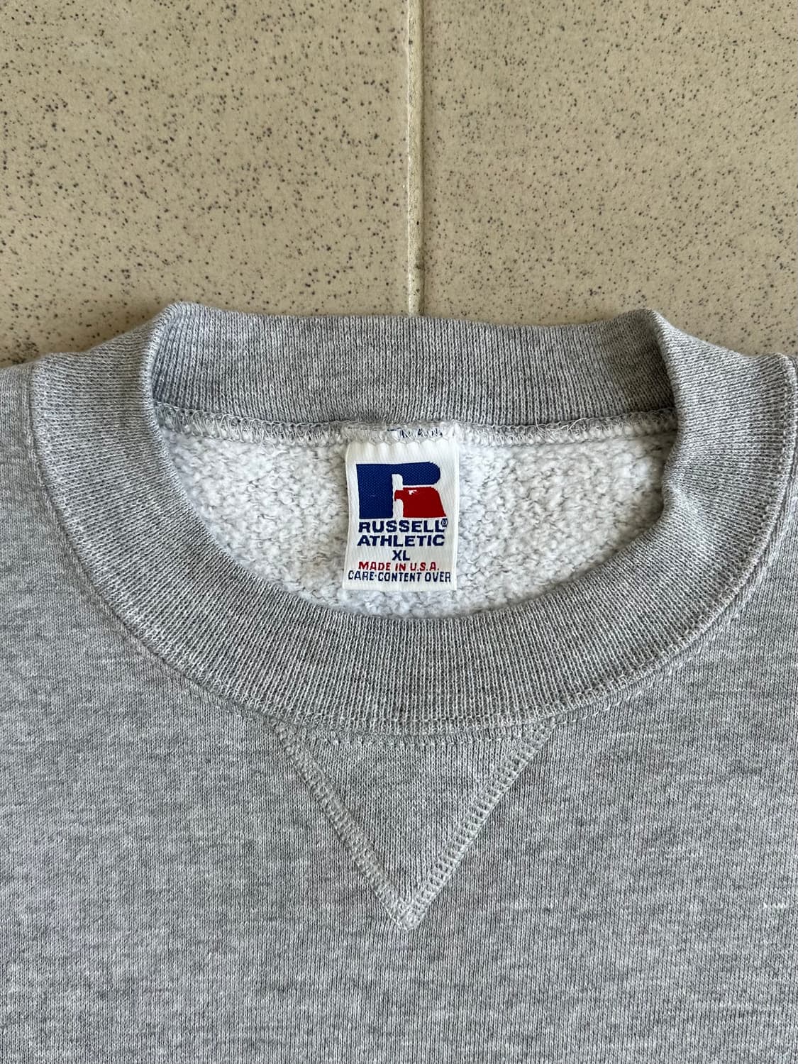 90s 빈티지 러셀 스웻셔츠 그레이 XL USA 상품이미지6