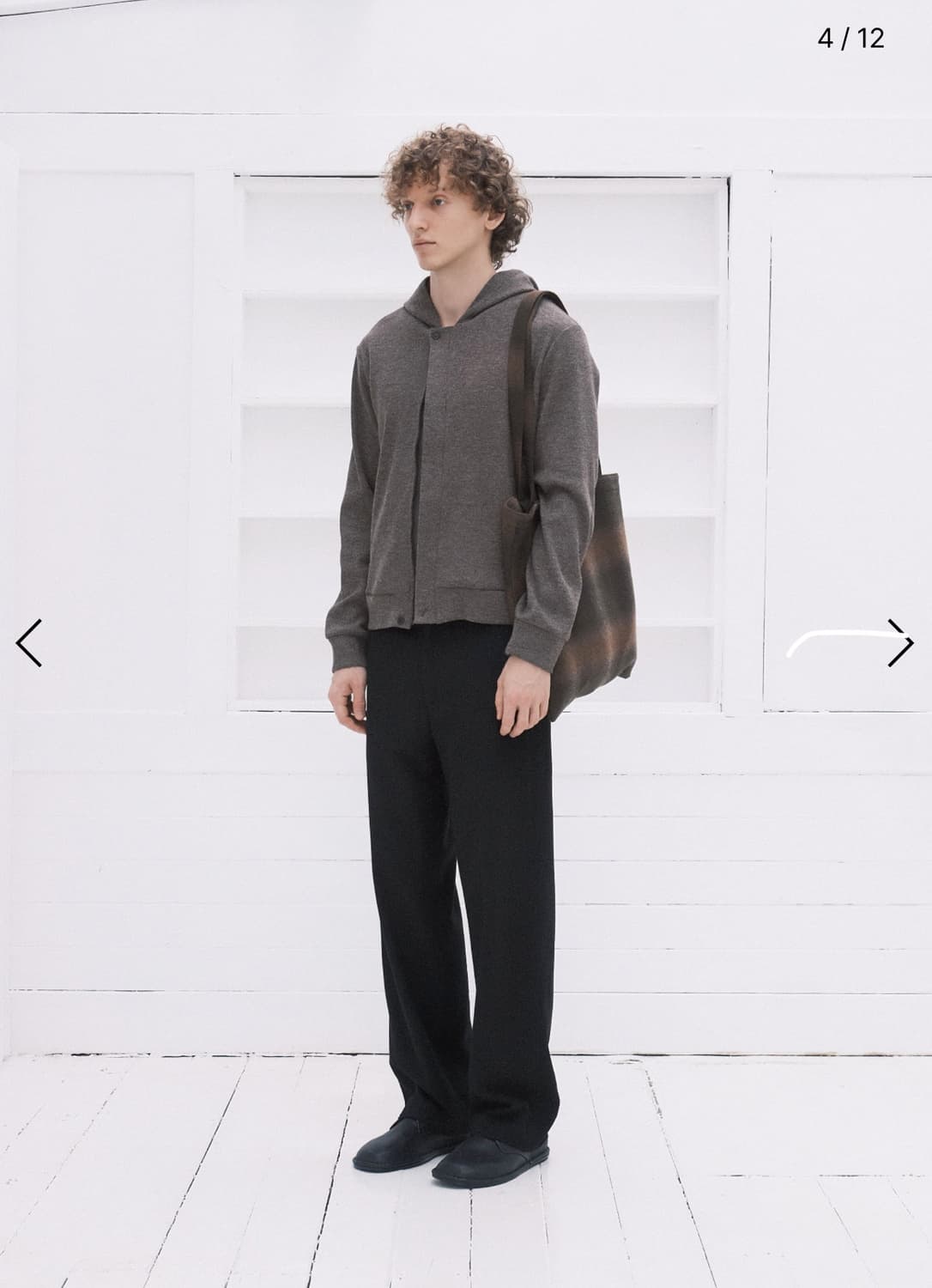 RAKE LACK Simp Hoodie Cardigan - Mocha M 상품이미지7