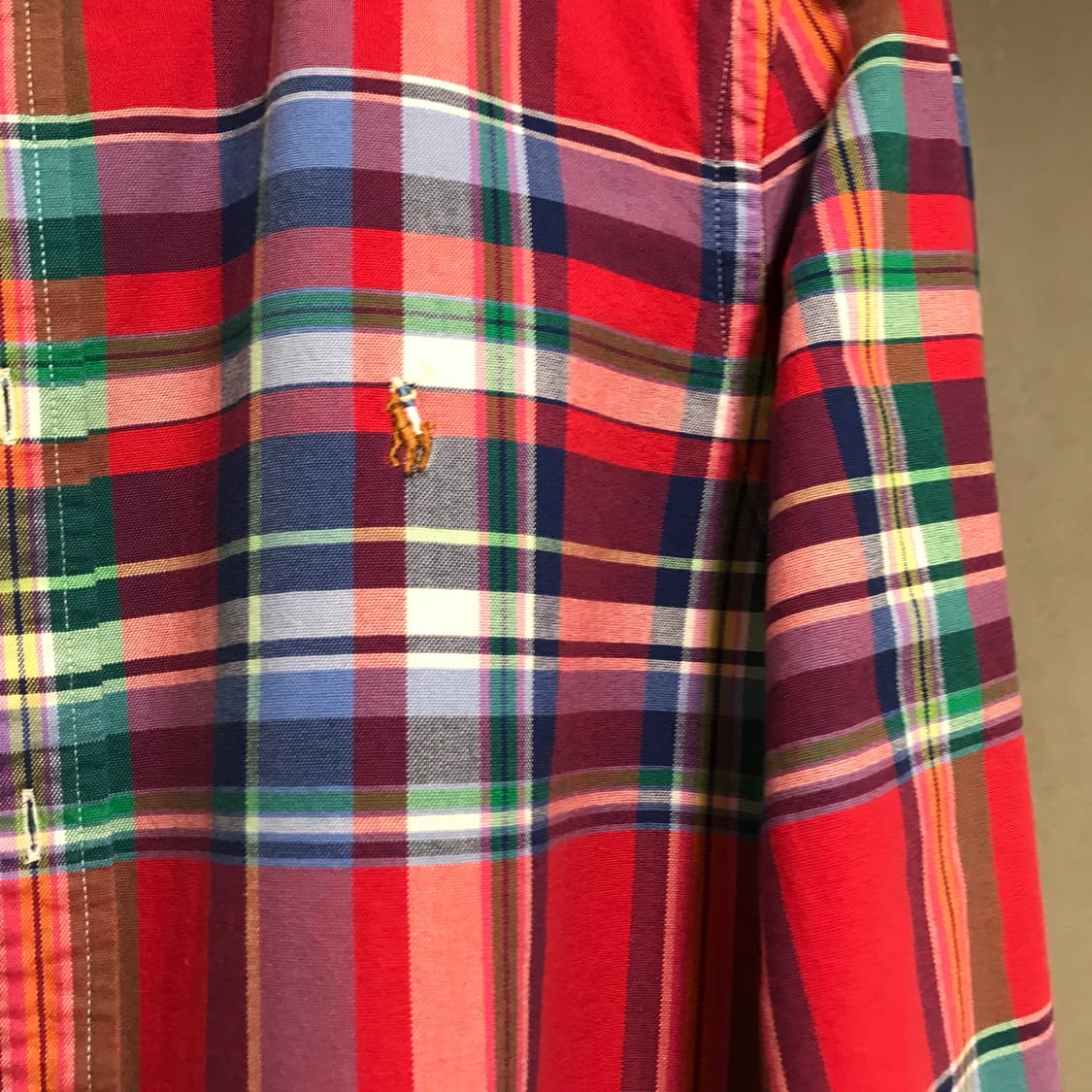 폴로 랄프로렌 체크 셔츠 XL(W) 상품이미지4