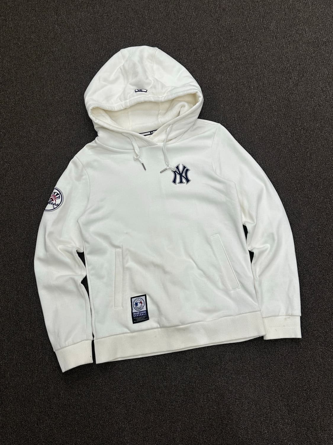 85)MLB 뉴욕 양키스 베이직 로고 후디 상품이미지2