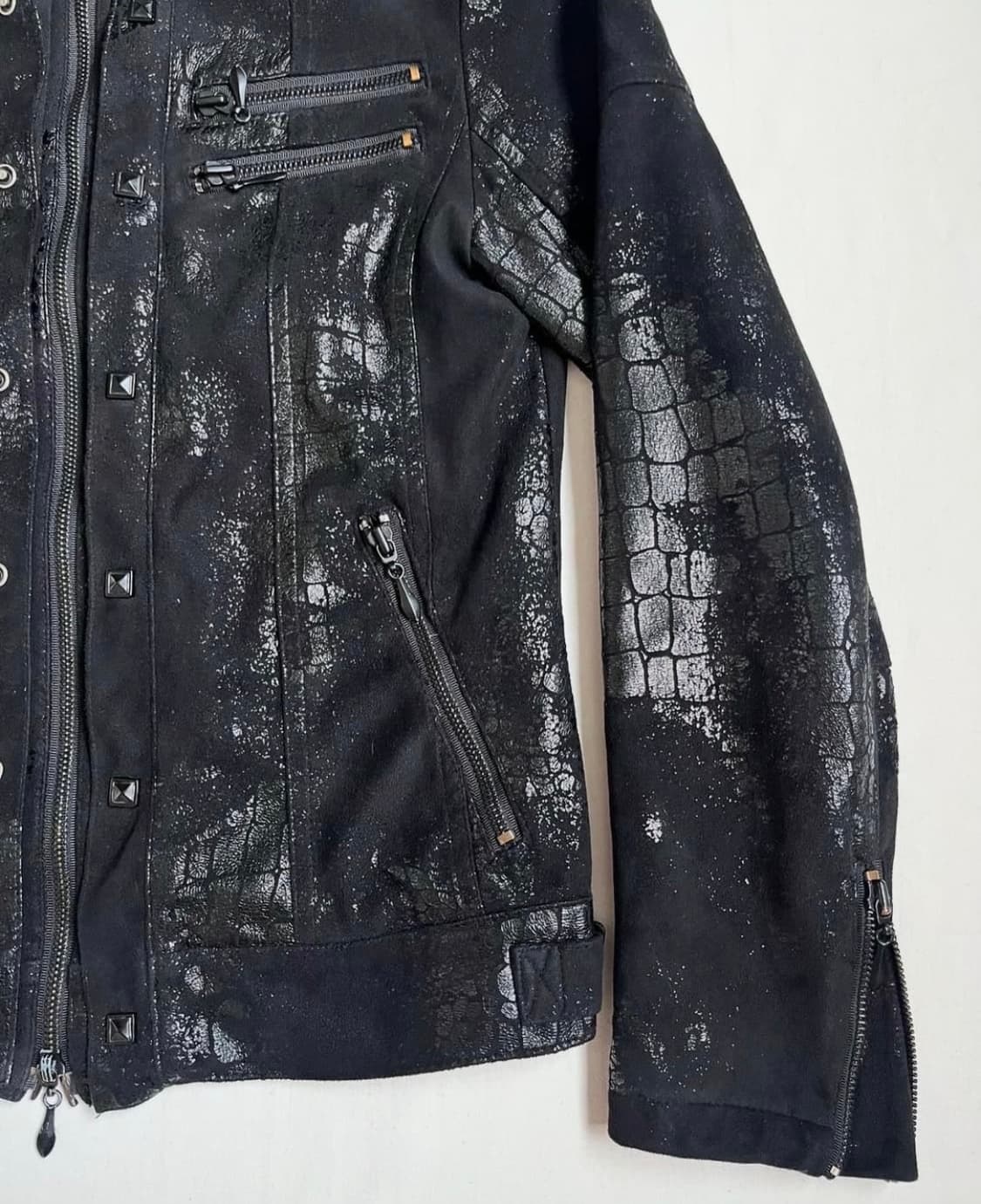 Xfrm crocdoile Multi zip jacket 상품이미지3