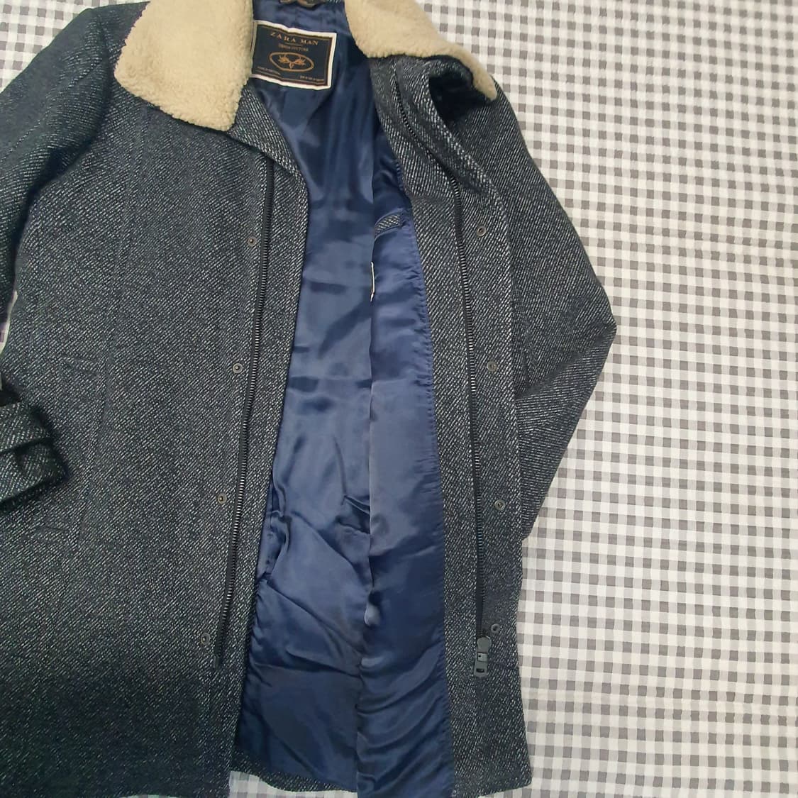 자라 추동 모직코트 남자95 상품이미지4