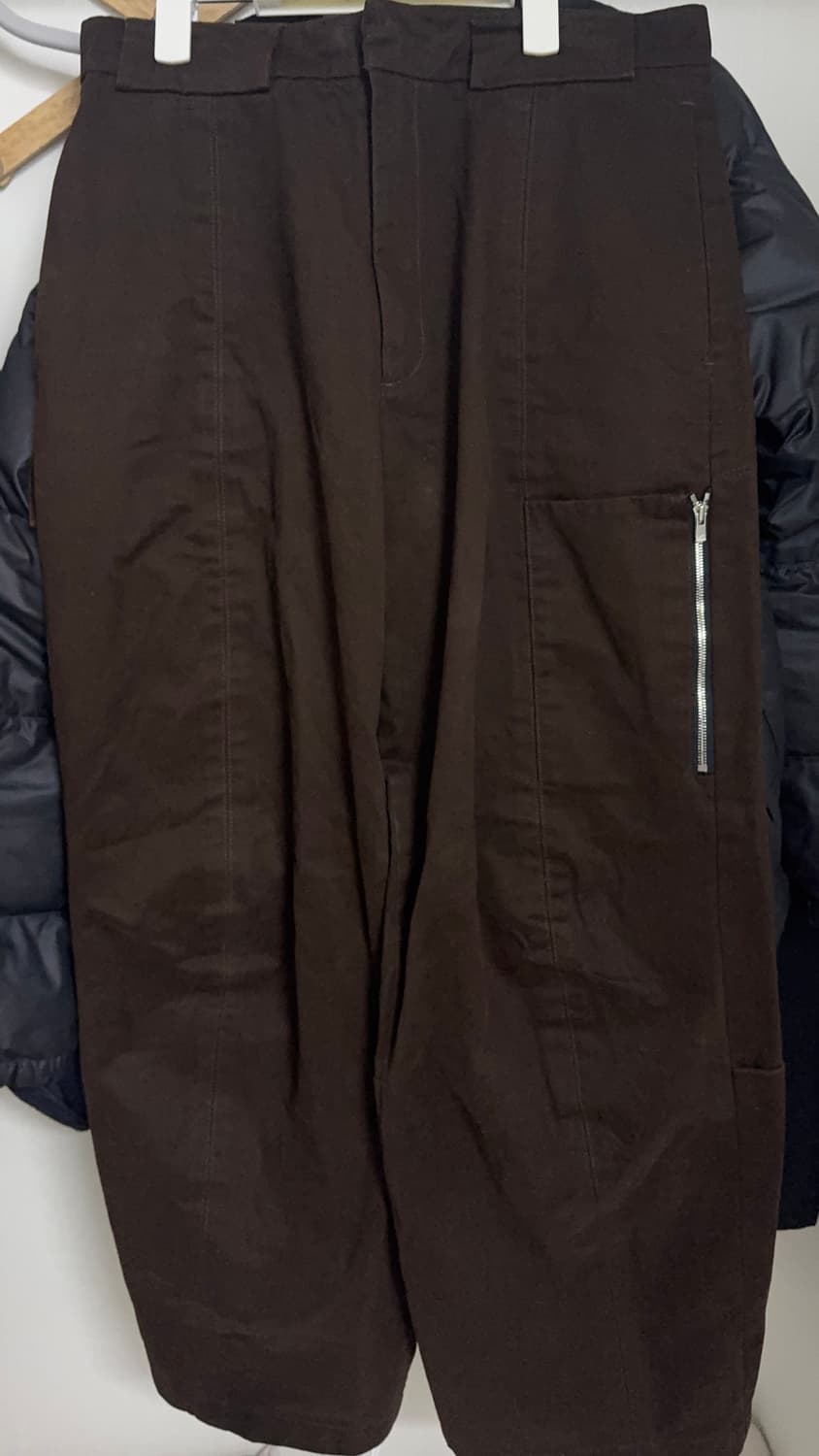 머듈 롬팬츠 브라운 3사이즈 상품이미지2