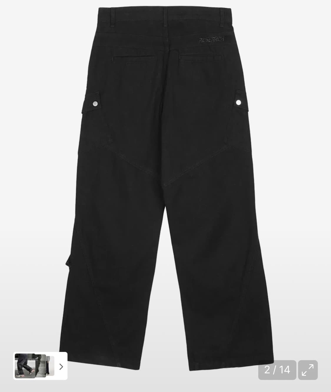 에프디알 Slant Pleats Multi Cargo Pants 상품이미지2
