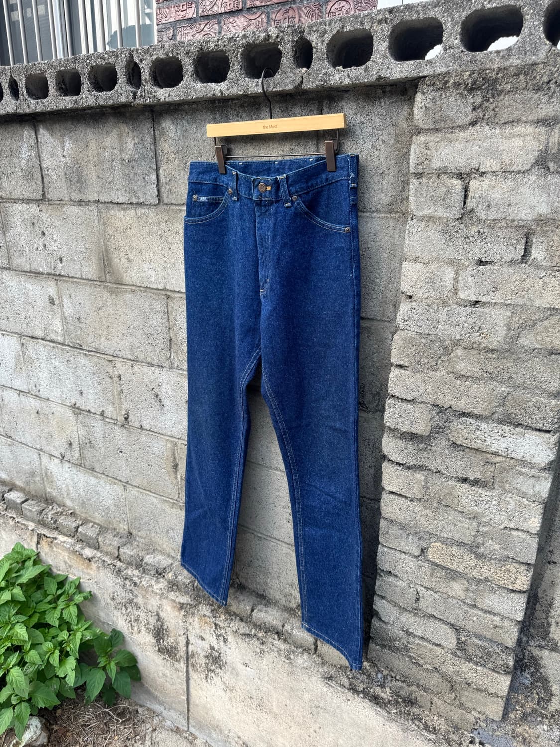 90s lee 빈티지 200 인디고 데님 팬츠 상품이미지3