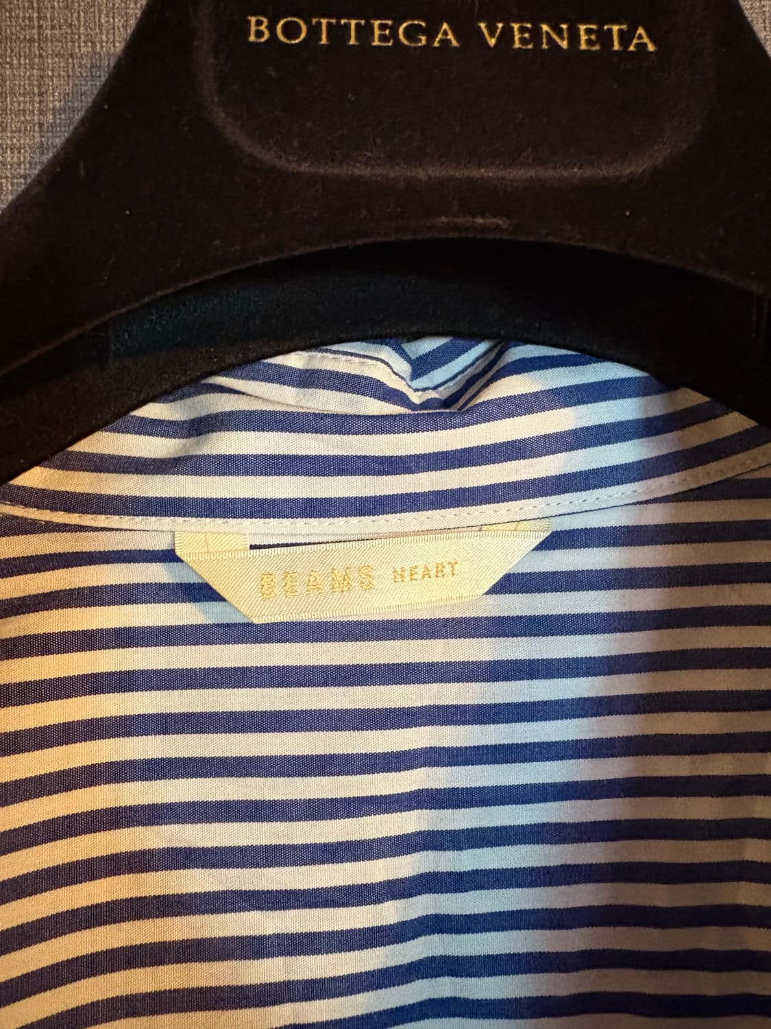 빔즈 하트 스트라이프 셔츠 상품이미지2