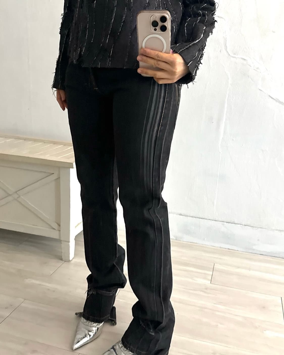 Fringe Detail Denim pants(Made in Italy) 상품이미지8