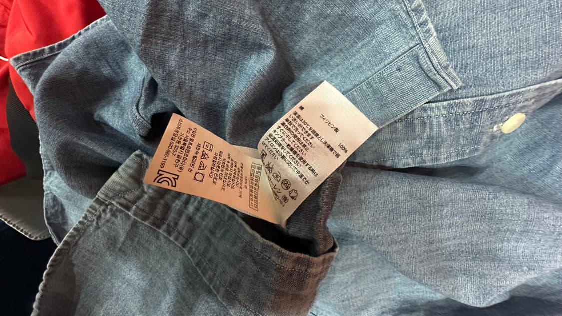 폴로 샴브레이셔츠. 슬림핏 s 상품이미지6