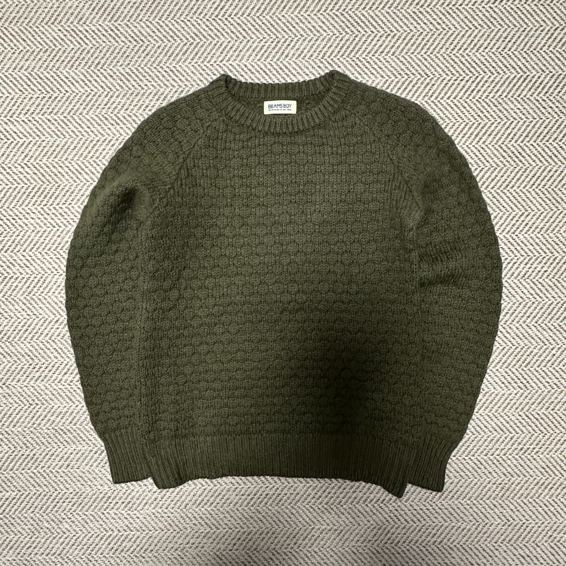 BEAMS BOY wool knit sweater 상품이미지1