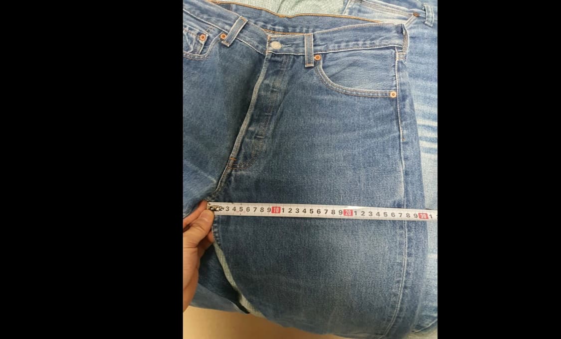 00년 리바이스 501 멕시코제 32x32린스드 판매합니다. 상품이미지7