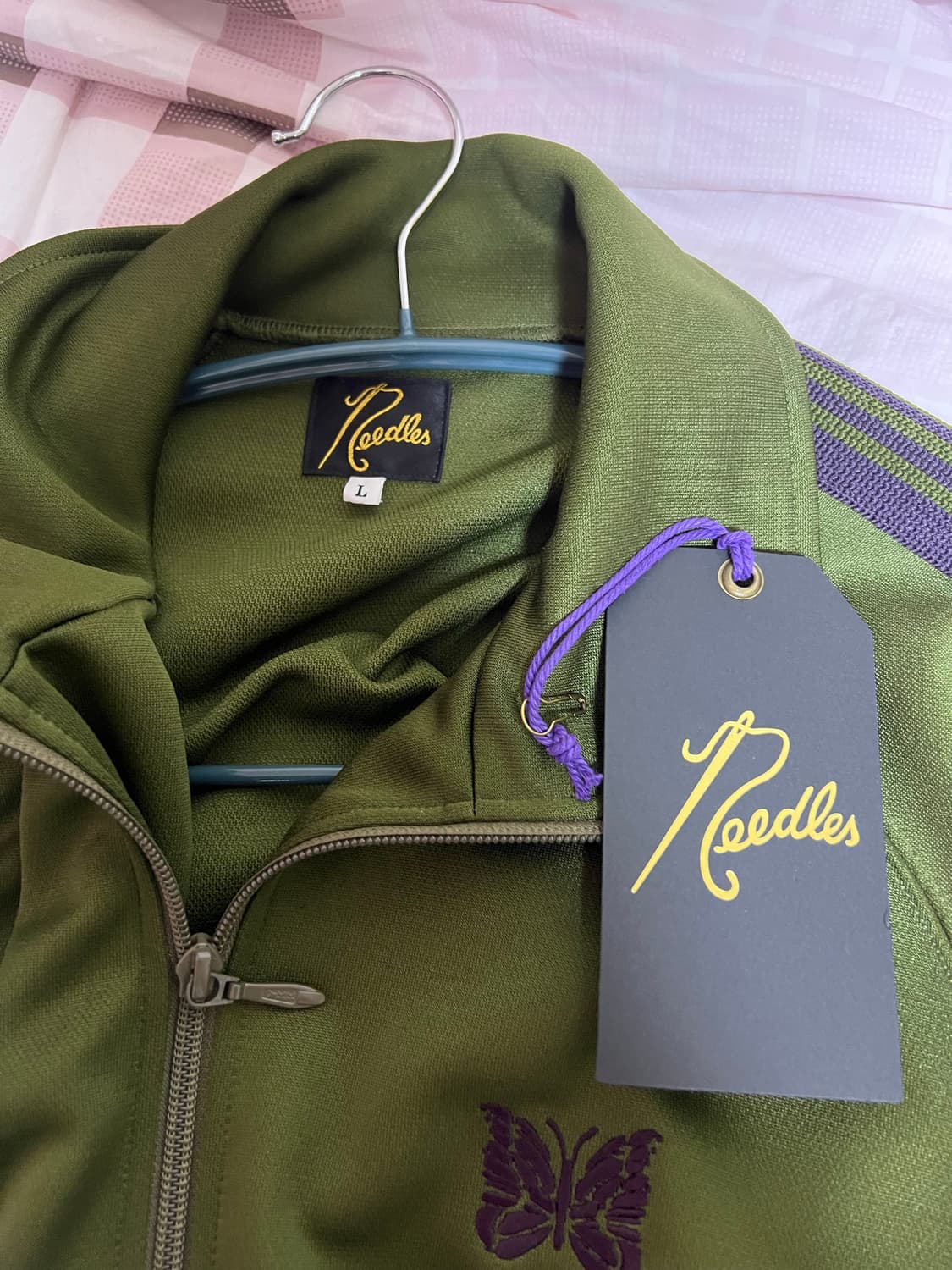 니들스 트랙 자켓 스무스 올리브 상품이미지3