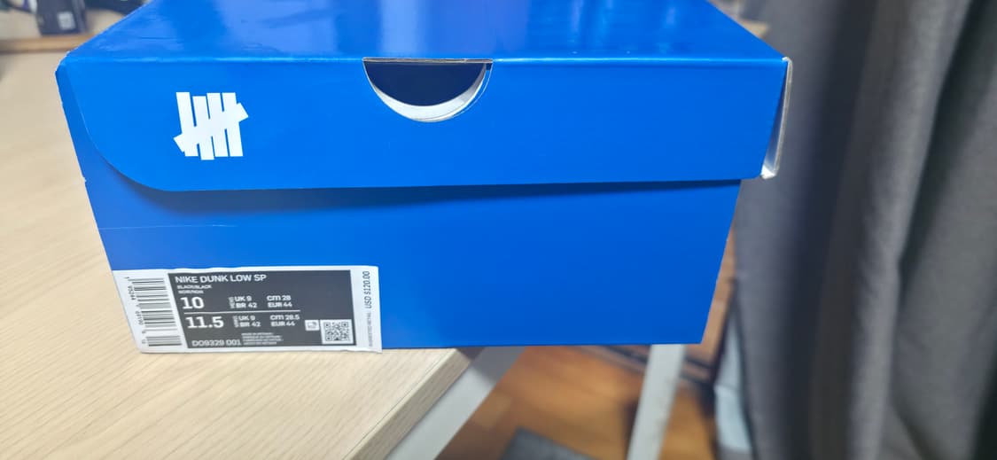 나이키 언디핏 덩크 블랙 280 상품이미지1