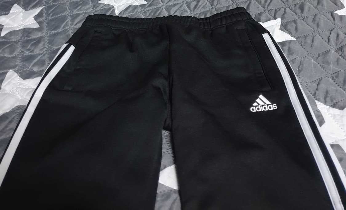 아디다스 3S 에센셜 스키니 트레이닝 기모 팬츠 (S) 상품이미지2