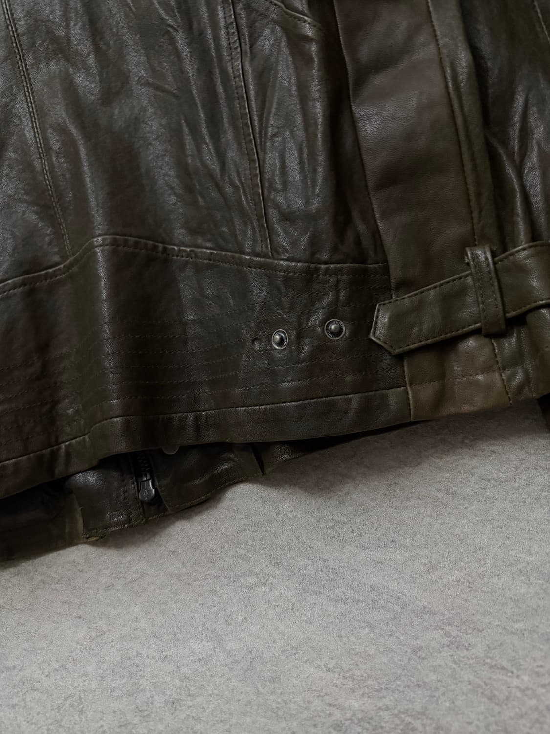 인터메조 램스킨레더자켓 상품이미지8